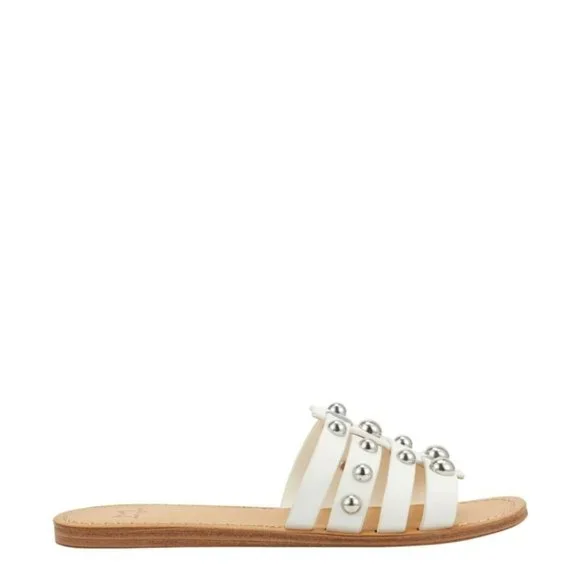 NEW MARC FISHER STUDDED SANDALS - Picture 5 of 8